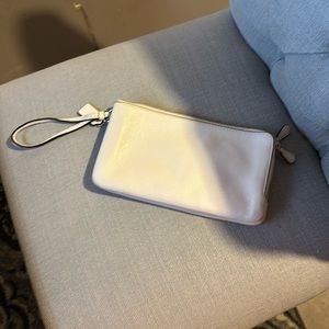 COACH, white zippy.  Lightly used.